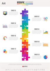 Infographics design template