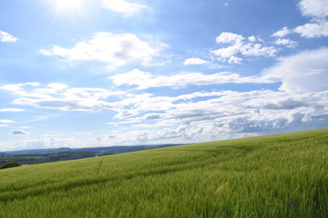 Fototapeta premium Wolkenhimmel