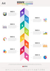 Infographics design template