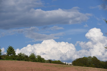 Naklejka premium Wolkenhimmel
