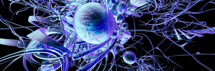 abstract panorama © neurostructure
