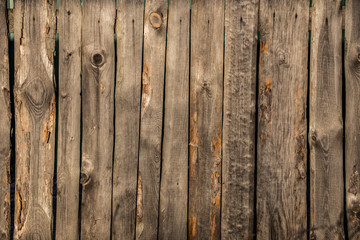 Fototapeta premium Old wooden fence