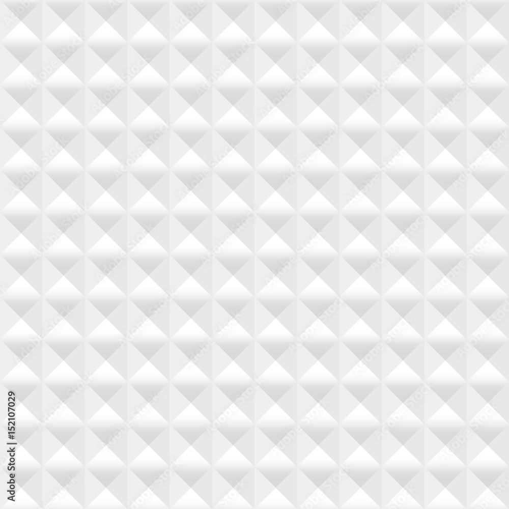Poster Abstract vector seamless pattern. White vector texture