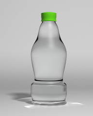 glass bottle