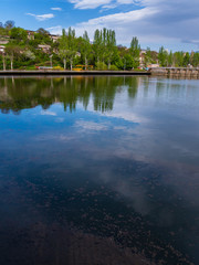 Beautiful lake landscape, Armenia