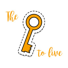 Fashion patch element key