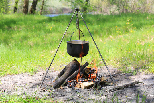 Tourist Kettle On Fire