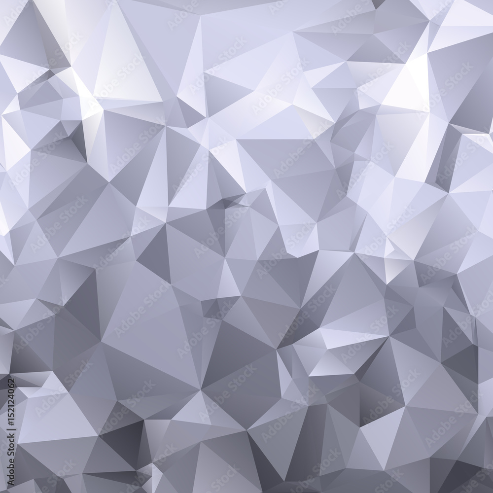Poster paper triangle polygon mosaic background. monochrome polygonal vector illustration. geometric backgr