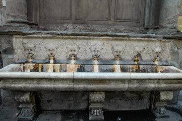 Fountain detail