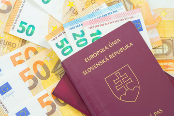 passport and money