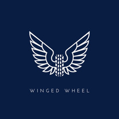 Winged wheel