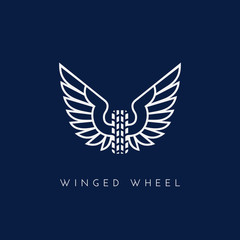 Winged wheel