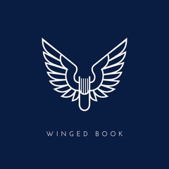 Winged book