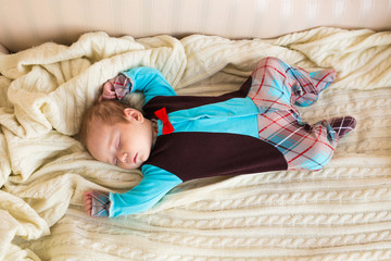 beautiful sleeping baby