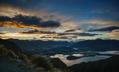 Sunset at Roys Peak