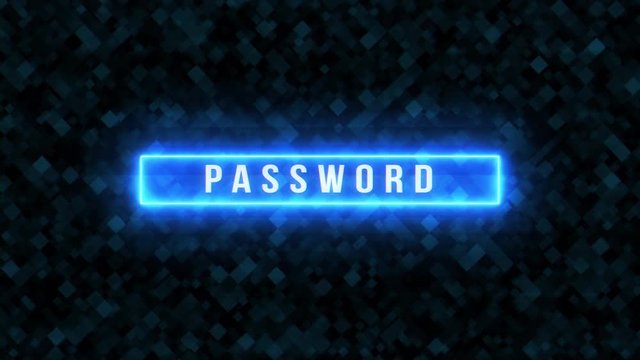 Animation Digital Glitch Error Hacking Password