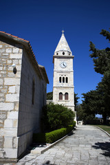 Fototapeta na wymiar Primosten church, Croatia