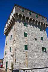 Fort in Marina near Trogir, Croatia
