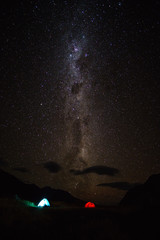 Tents and Milky Way