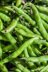 Peas at Farmer's Market