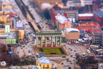 St. Petersburg. The Moscow Gate.
