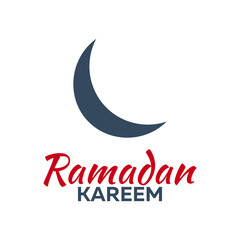 Naklejka na ściany i meble Emblem for Ramadan. Ramadan Kareem. Vector illsutration.