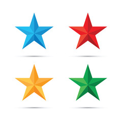 Star icon set