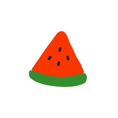 Vector summer watermelon