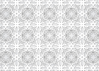 Grey Vintage pattern backgrounds for design.