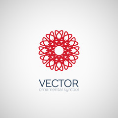 Vector geometric symbol