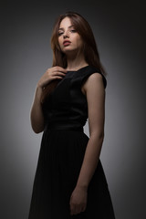 Teenage girl beautiful face