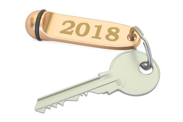 2018 Key, 3D rendering