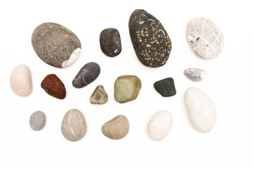 Pebbles isolated.