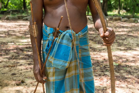 Close up of Vedda man