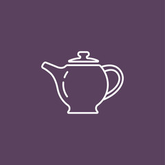 The teapot icon. Tea symbol 