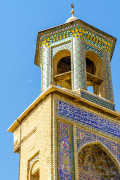 Tower of Vakil Mosque in Shiraz, Iran