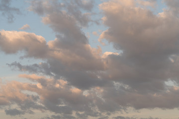 Sunset Sky and Clouds