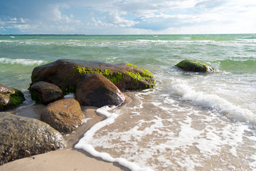 danish beach landscape