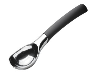 Ice cream spoon isolated