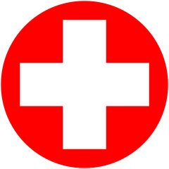 Medical cross. Health and medicine. Vector.