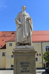 Denkmal für König Ludwig I 
Kelheim in Niederbayern