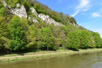 Donaudurchbruch bei Weltenburg in Niederbayern