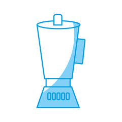 blender icon over white background. vector illustration