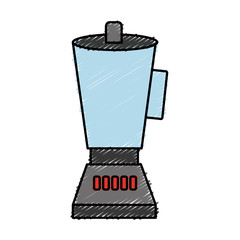 blender icon over white background. colorful design. vector illustration