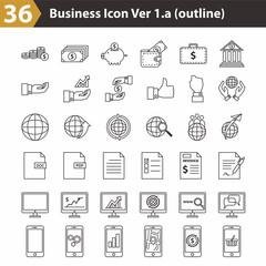 36 Business icon (outline)