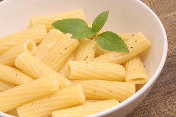 Cooked pasta
