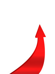 矢印　成長　ビジネス　右肩上がり