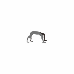 Obraz na płótnie Canvas yoga and fitness logo vector