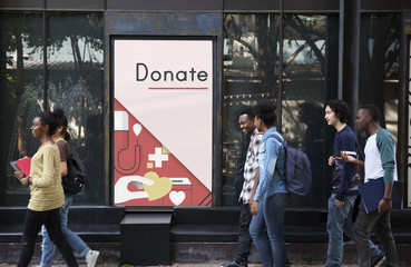 Blood donate is helping people - obrazy, fototapety, plakaty