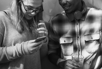 Friends People Group Teamwork Diversity